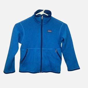 Patagonia Blue Better Sweater Fleece Jacket Boy’s XS (5-6)